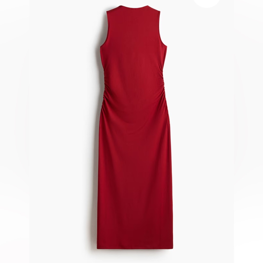 H&M TWIST-DETAIL DRESS - Picture 4 of 5